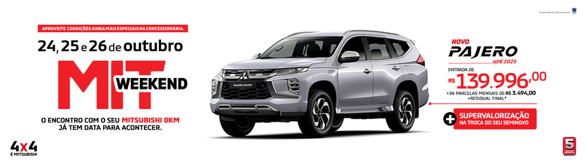 NOVO PAJERO HPE 2025